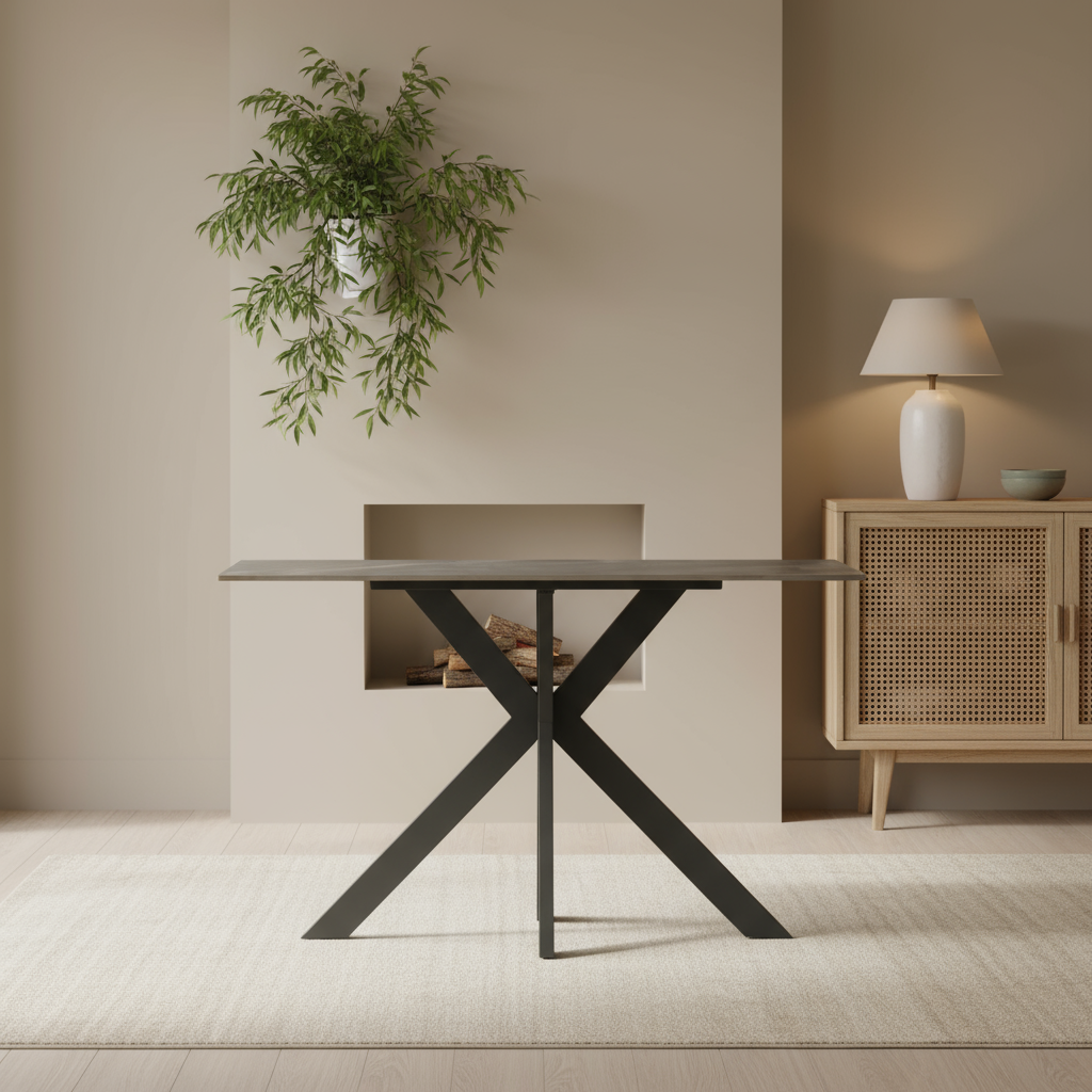 Osaka Console Table in Grey