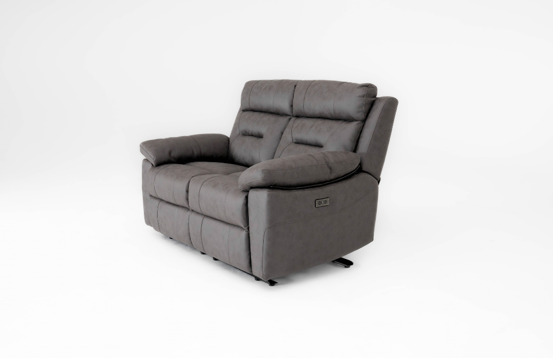 Oscar 2 Seater Power Reclining Corner Sofa Meta Sofa