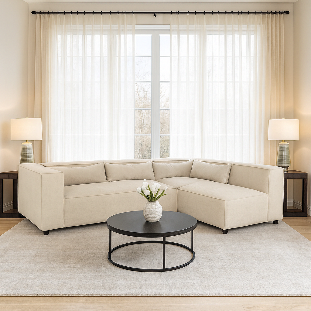 Robyn Sofa Beige Universal Corner