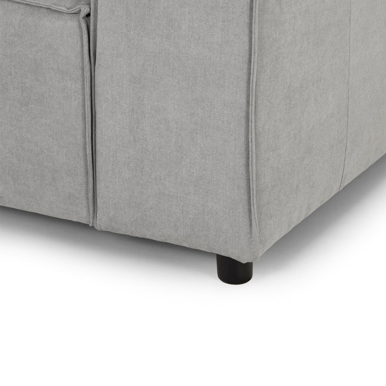 Robyn Sofa Grey Universal Corner - Leg view (7022244855872)