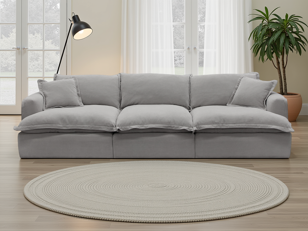 Esme Modular Sofa Grey - AMC Furniture