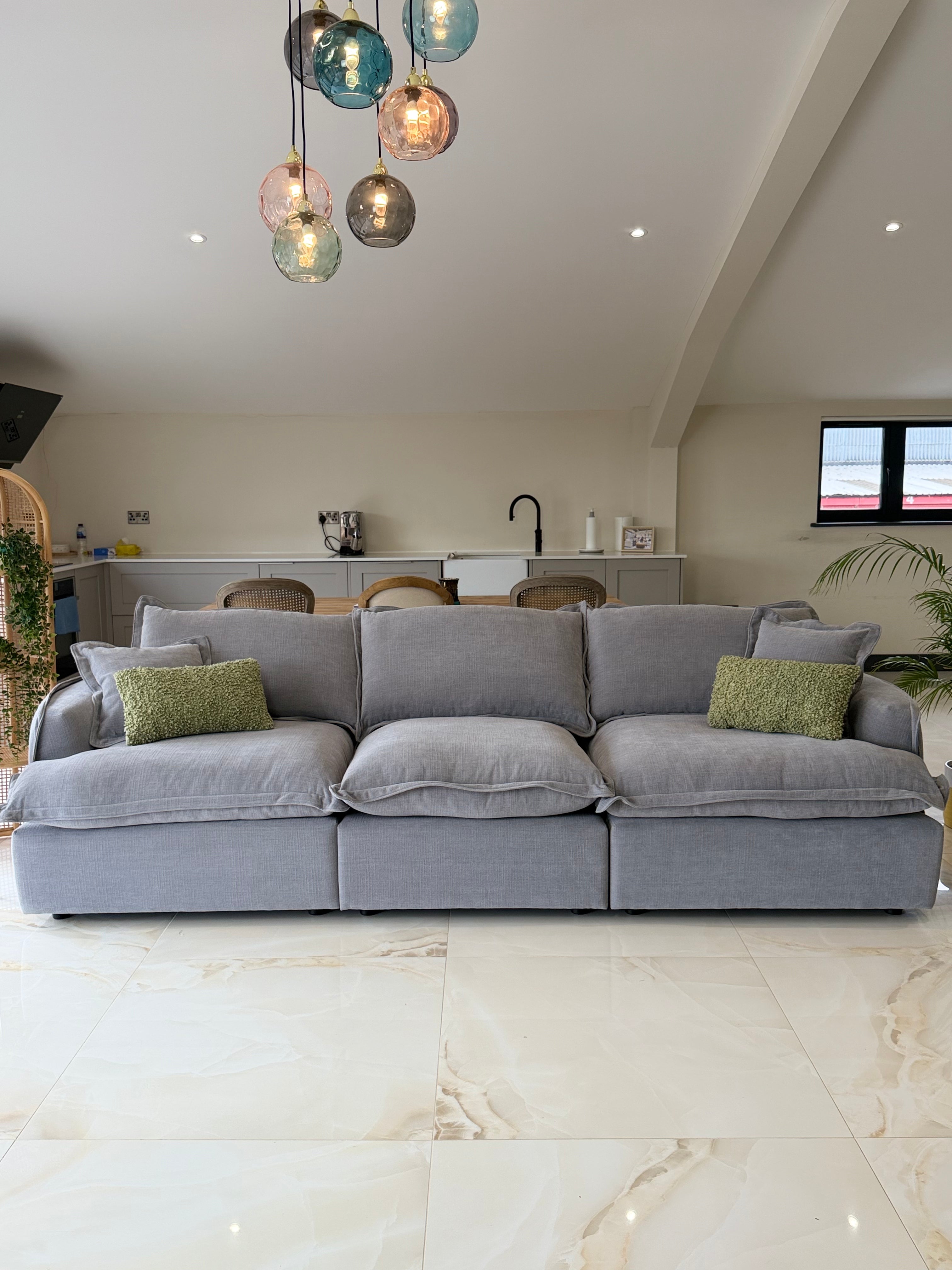 Esme Modular Sofa in Grey Beehive