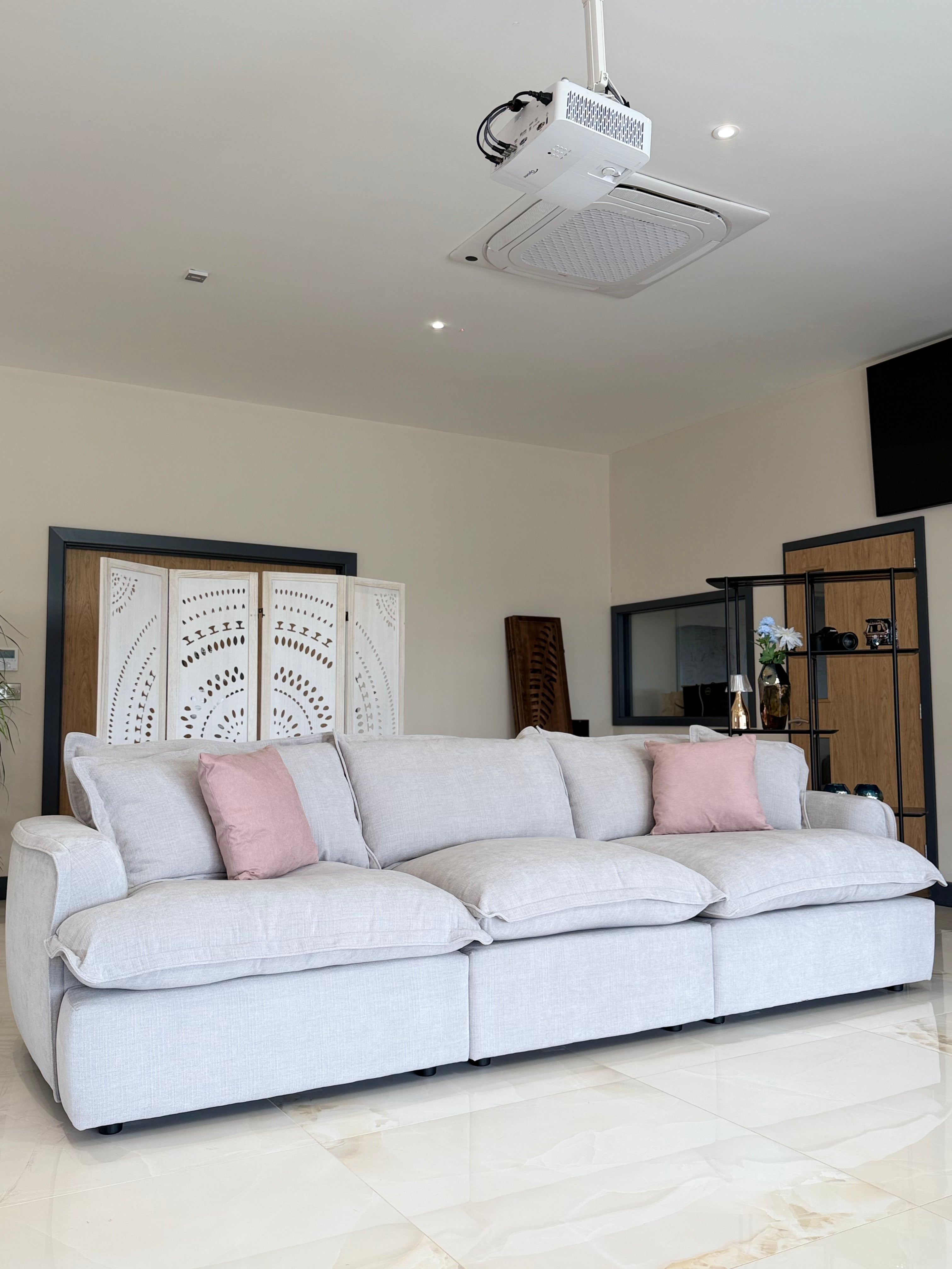 Esme Modular Sofa in Stone Beehive