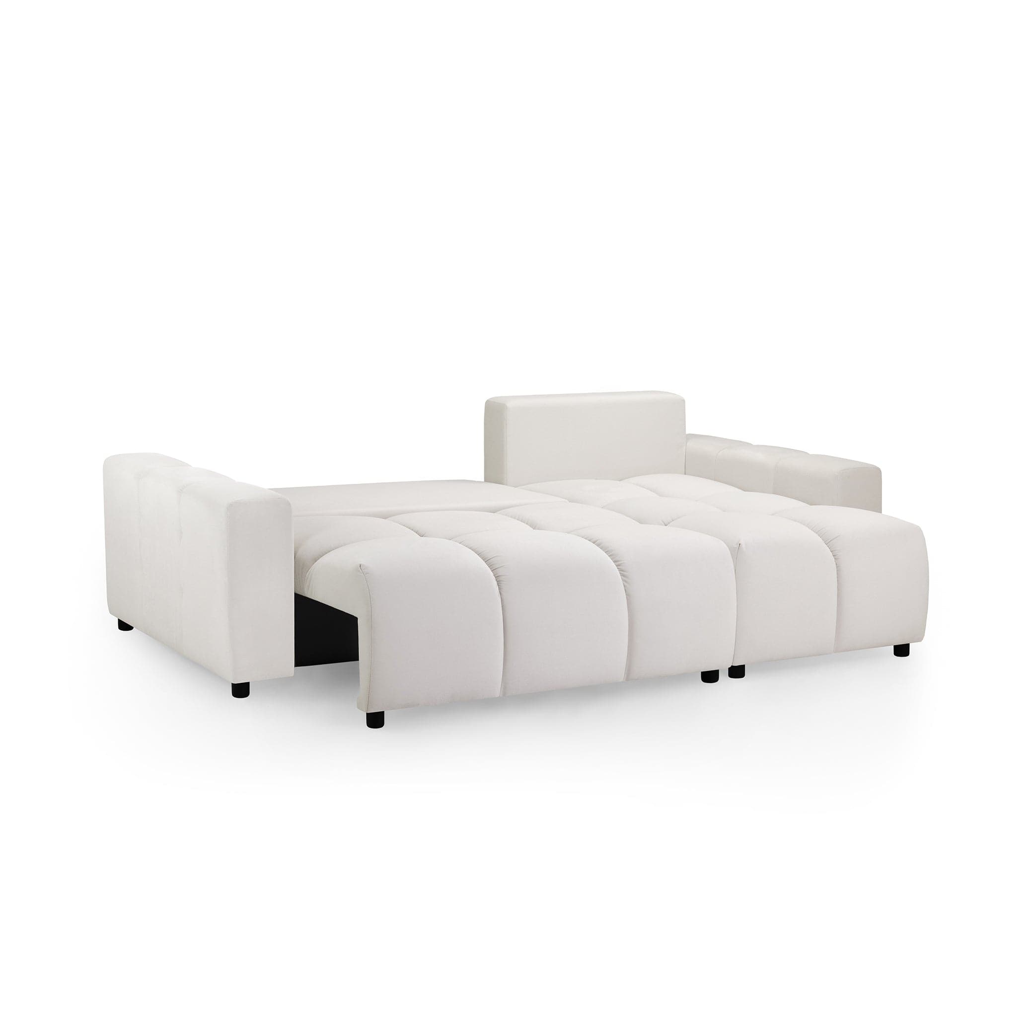 Sienna Sofabed Beige Universal Corner - Convertible view (7024176758848)