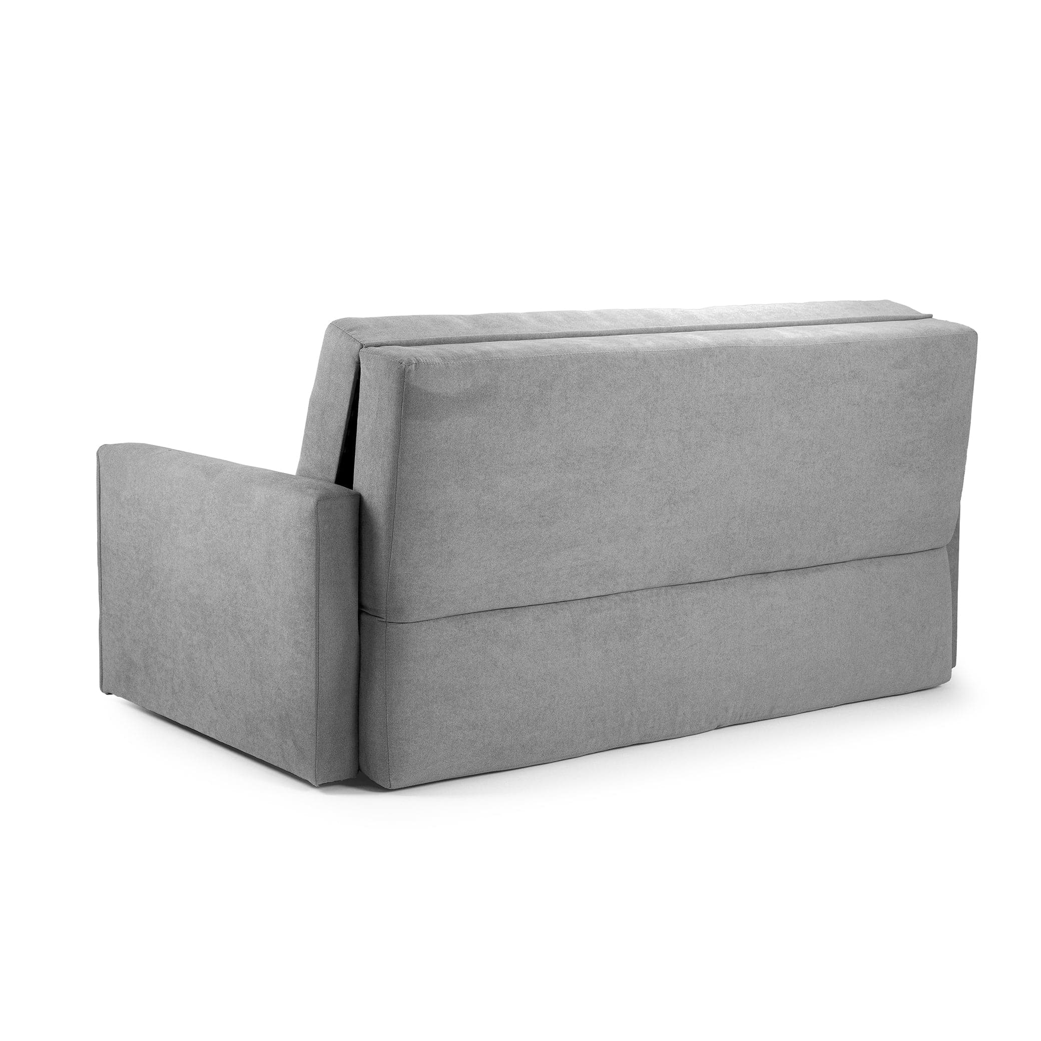 Sol Sofabed Grey Three Seater - Back view (7026814648384)