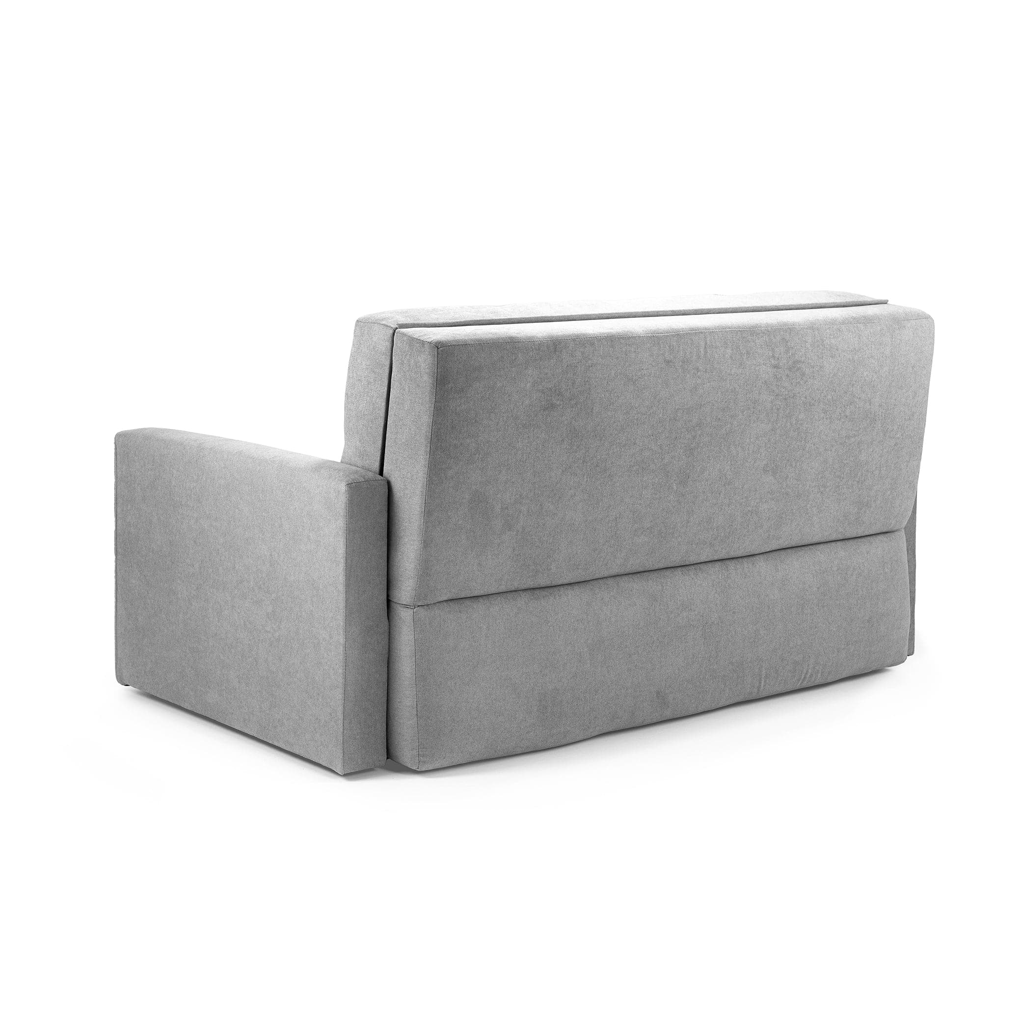 Sol Sofabed Grey Two Seater - Back view (7026814451776)