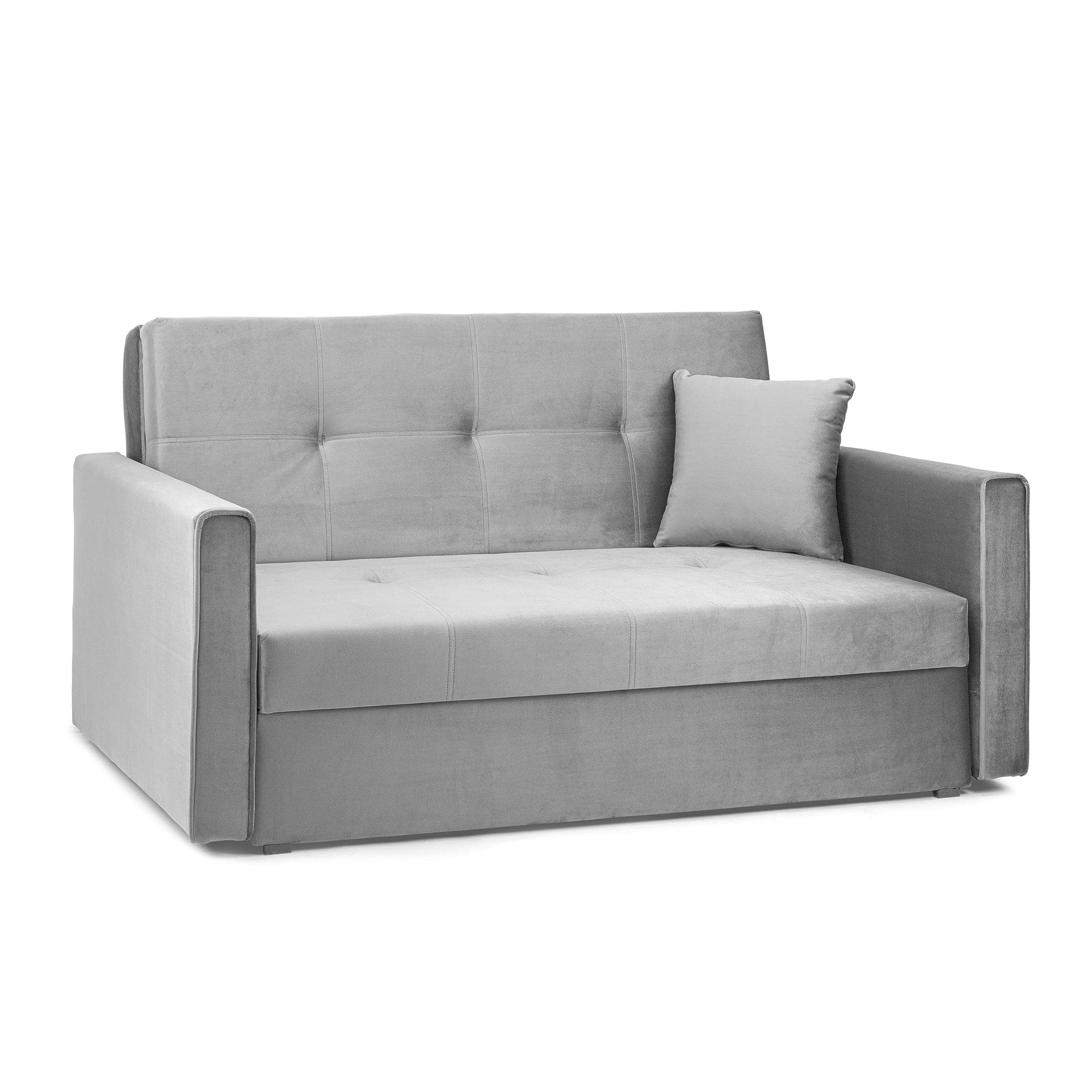 Sol Sofabed Plush Teal 2 Seater (7026815598656)