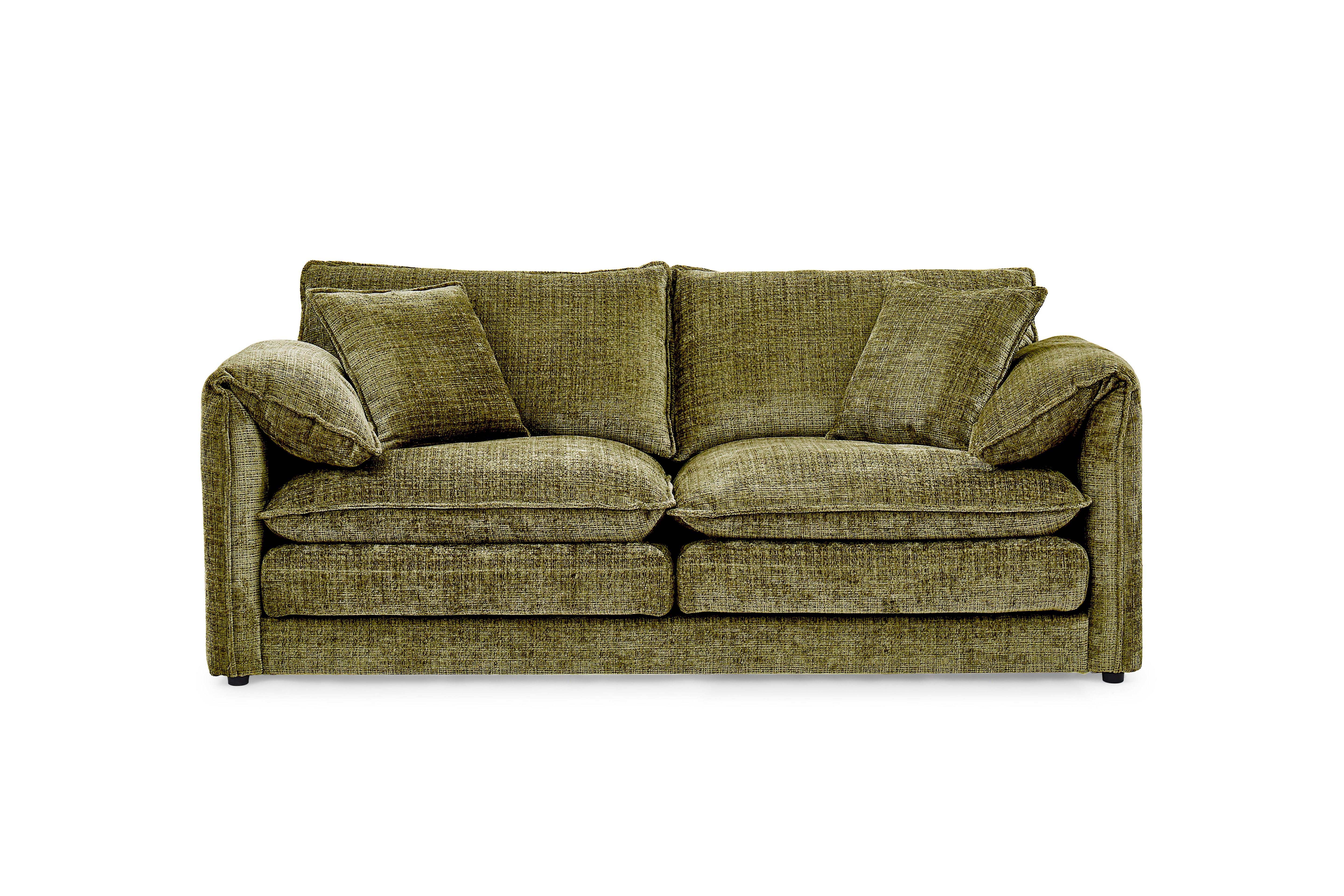Aria 3 Seater Sofa in Green - AMC Furniture