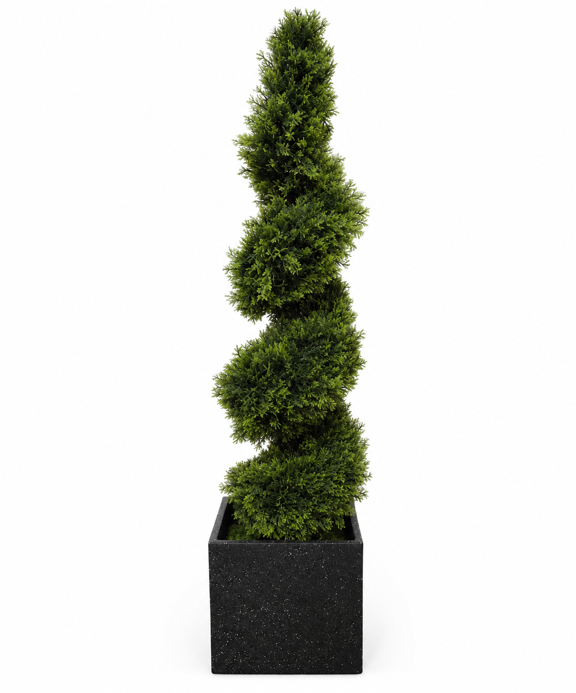 Pair of Artificial Spiral Topiary Trees – UV Resistant, Weatherproof Outdoor & Indoor Decor China