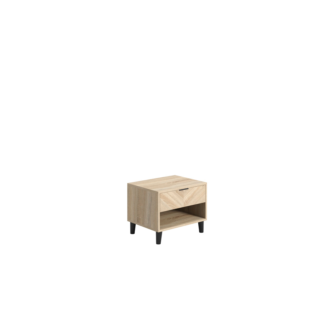 STOCKHOLM CHEVRON 1 DR BEDSIDE CABINET (14969145065850)