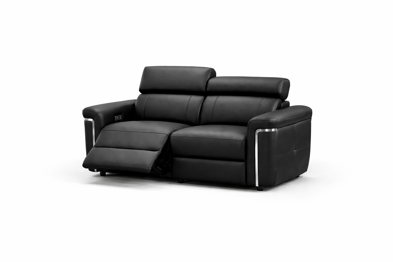 black, sofas