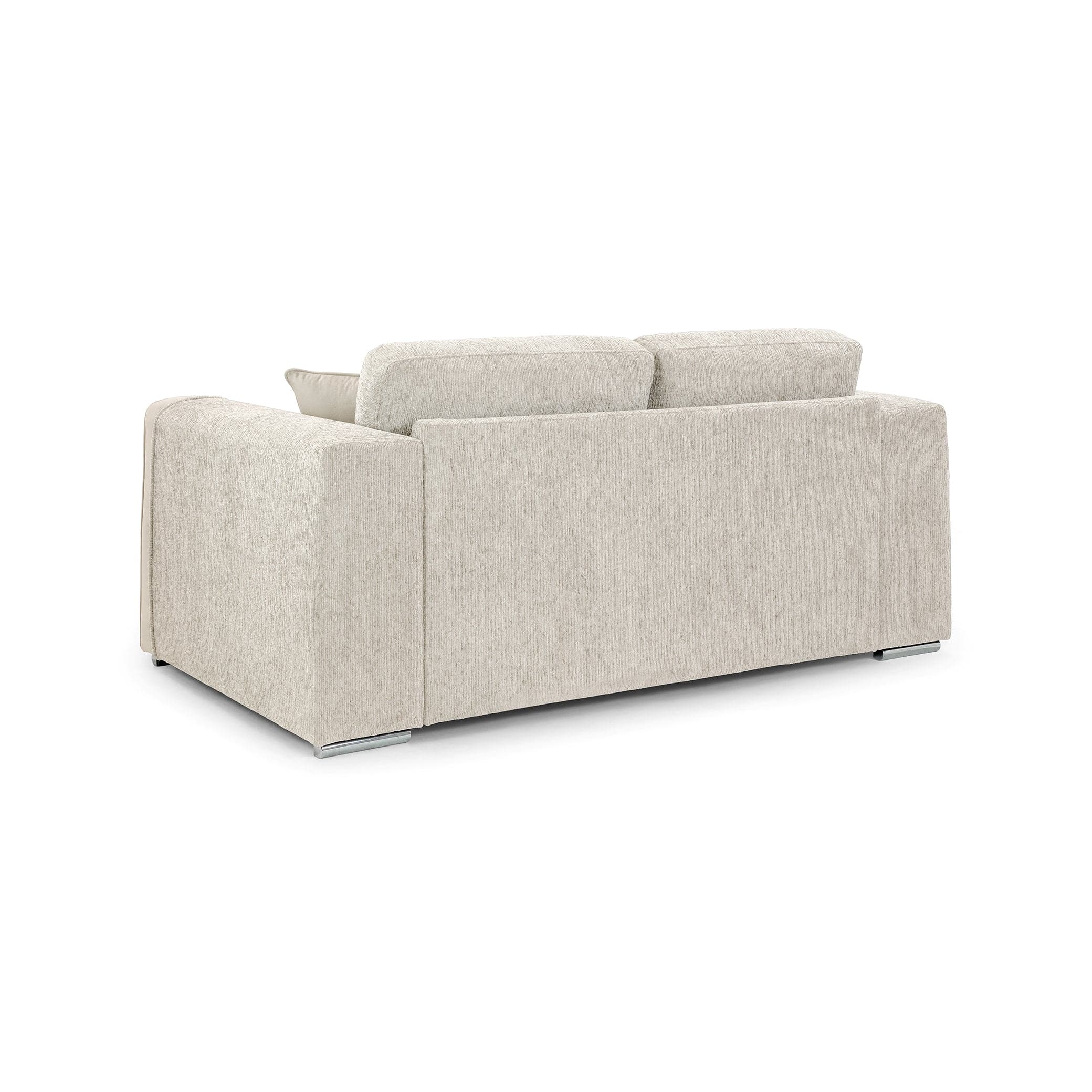 Turin Sofa Beige Two Seater - back view (7025202364480)