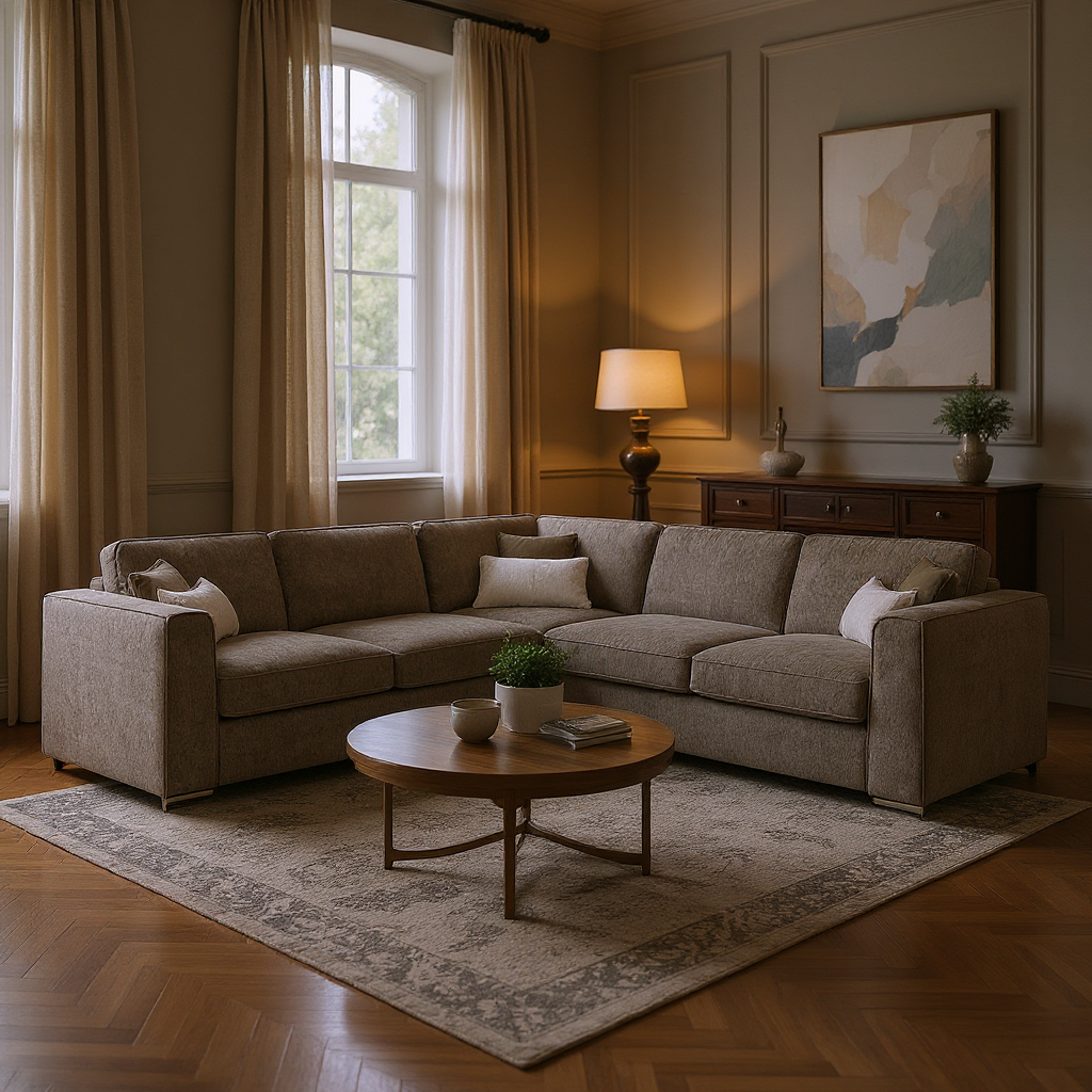 Turin Sofa Mocha Large Corner (7025203970112)