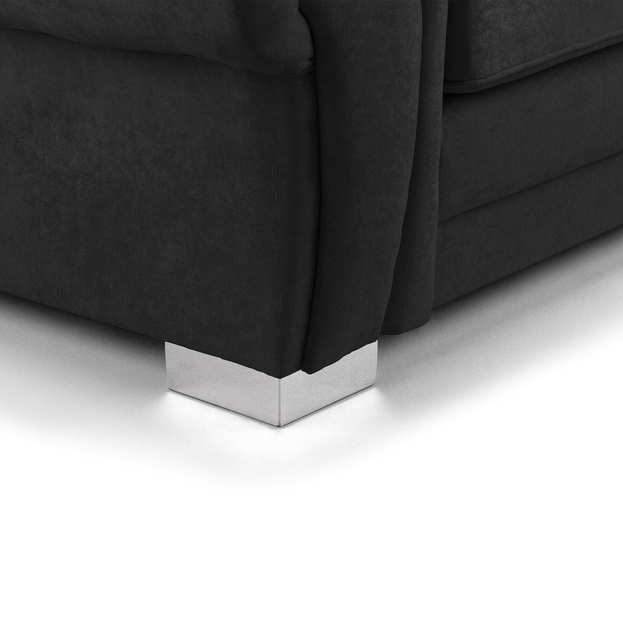 Verona Scatterback Sofa Black 2 Seater (7026807930944)