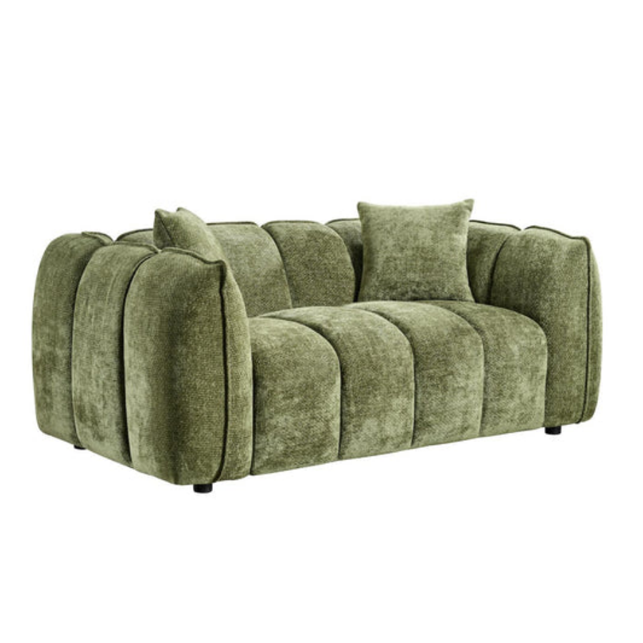 Vienna 2 Seater Sofa in Green (15181840351610)