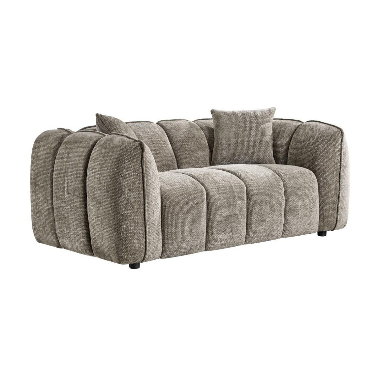 Vienna 2 Seater Sofa in Mocha Brown (15181833077114)