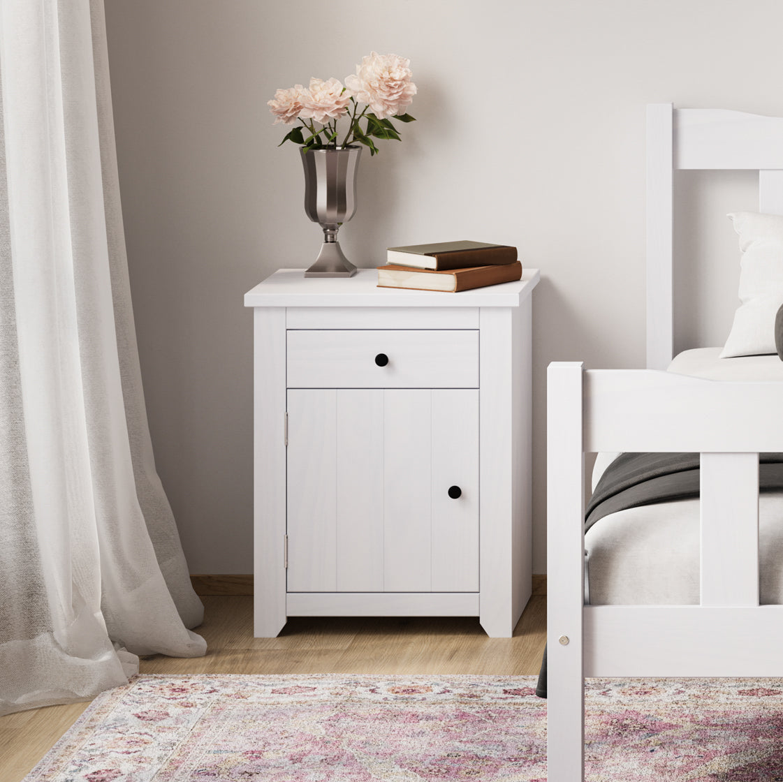 HAVANA WHITE BEDSIDE CABINET (14969140248954)