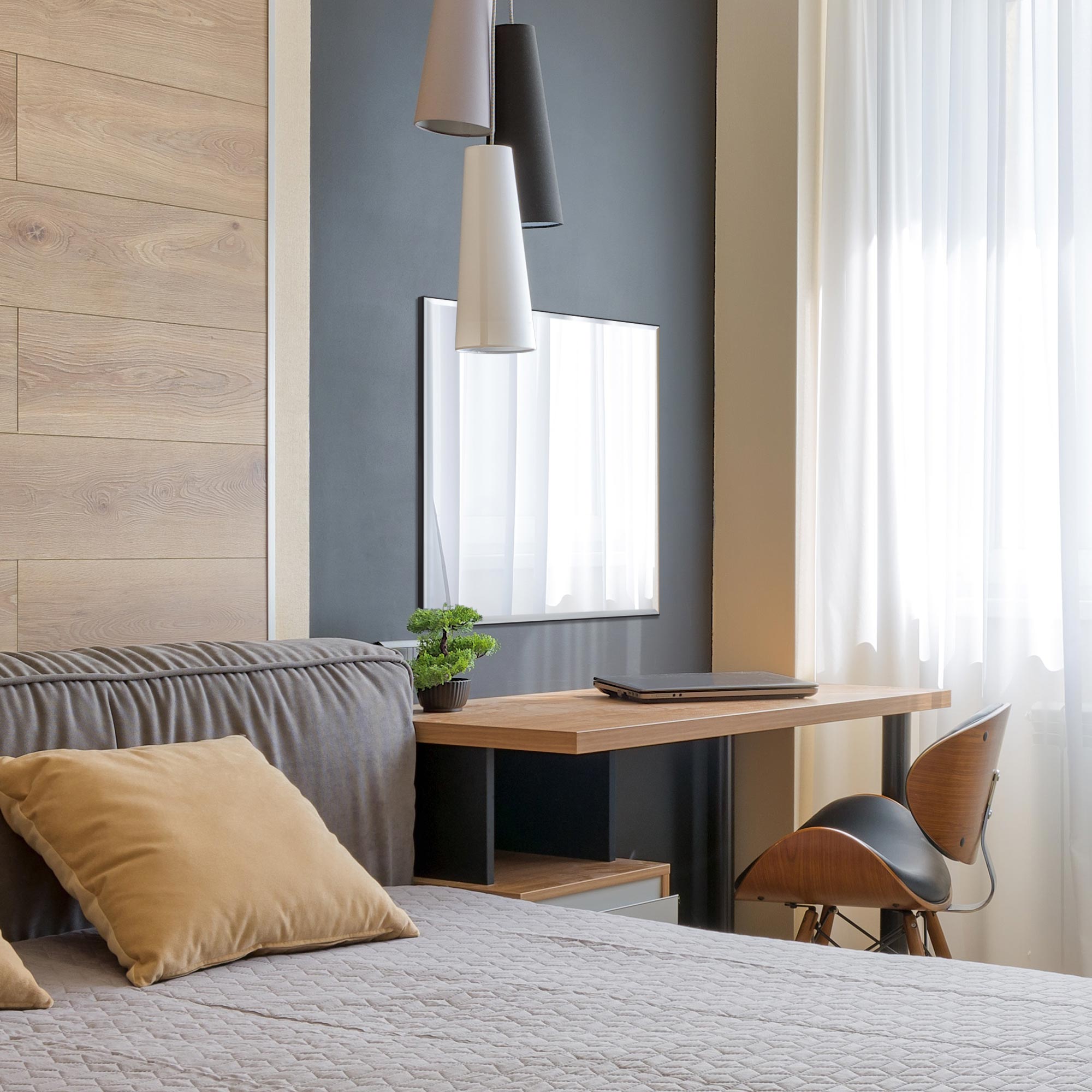 New Single Bevelled Venetian Mirror 68 x 58CM 2ft3 x 1ft11 (15010564833658)