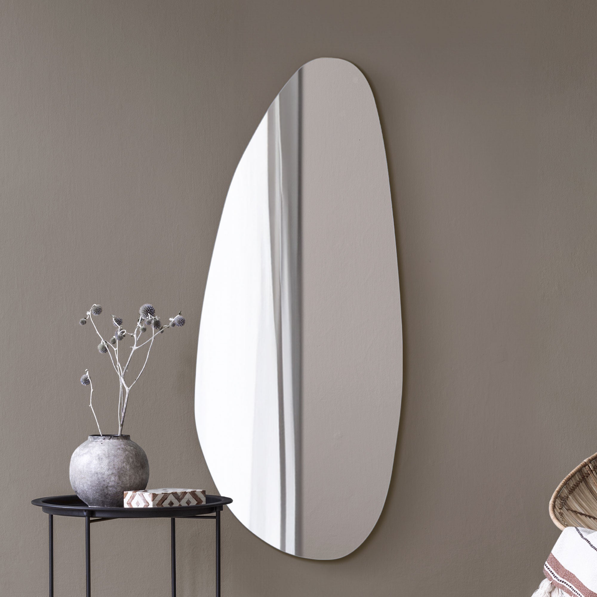 The Lacuna - New Frameless Pond Leaner / Wall Mirror 47" X 20" (120CM X 50CM) (15010567946618)