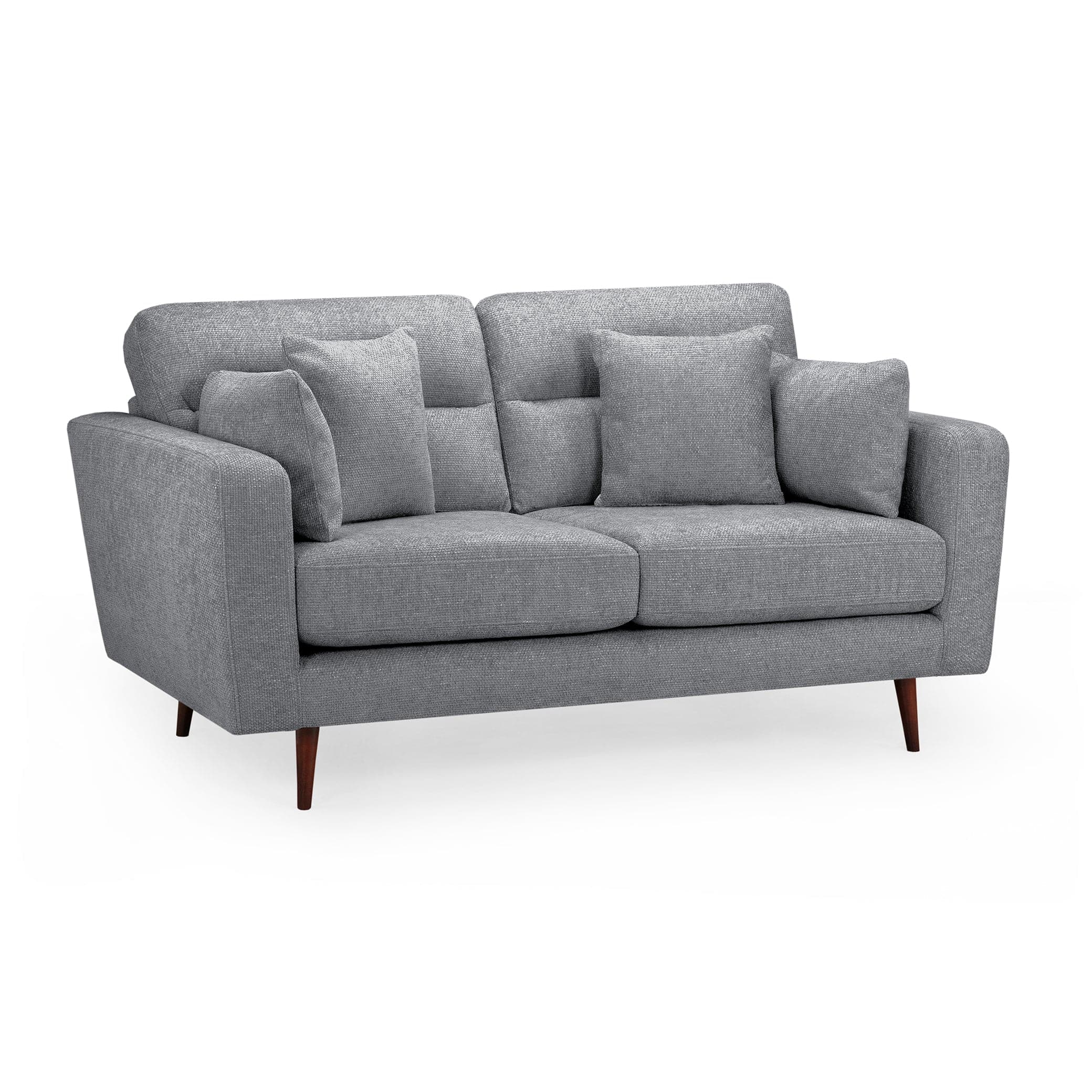 Zenith Sofa Grey 2 Seater (7026912100416)