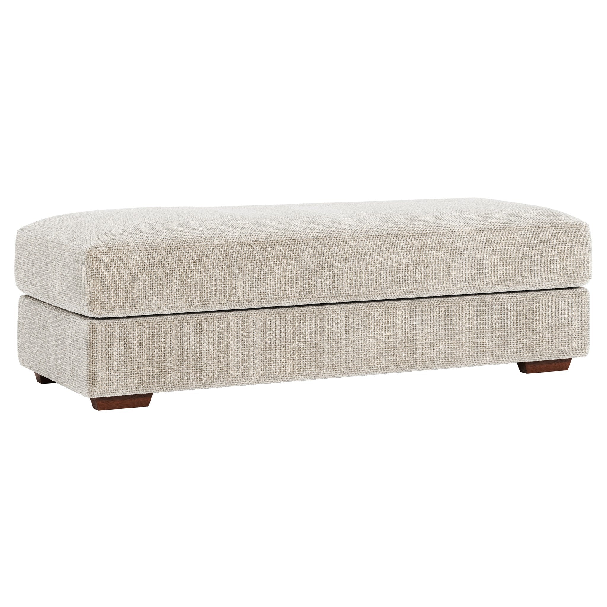 Nola Large U Shape and Large Footstool Deal in Violet Stone - Large Footstool
