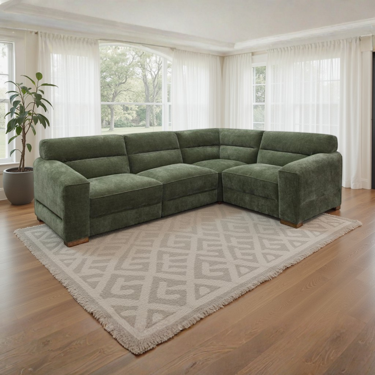 Orla Sofa Green Universal Corner - AMC Furniture