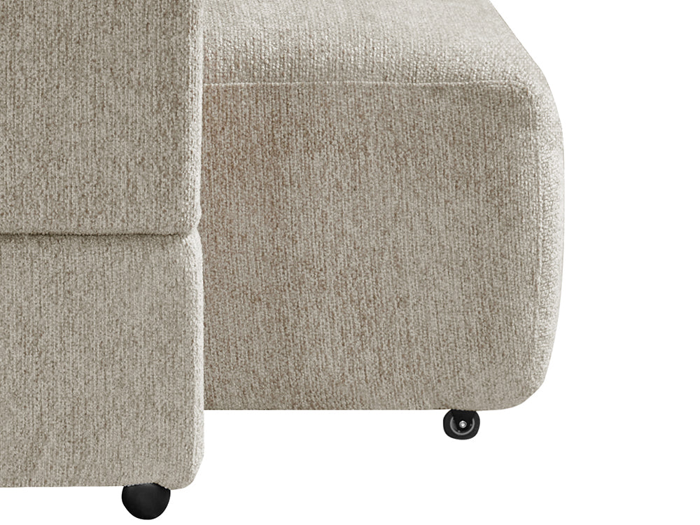 Arabella Electric Power Sliding Sofabed in Wicker Beige