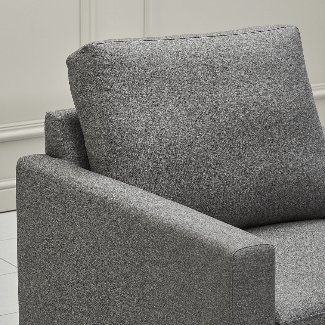 Bailey Snuggle Seat - Pillow and armrest view (5861736251456)