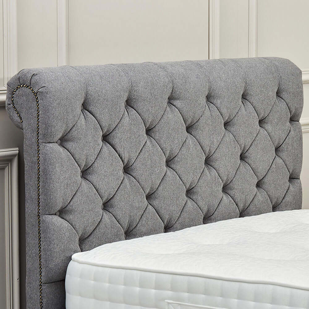 Milano Sleigh Bedframe (4418178777152)