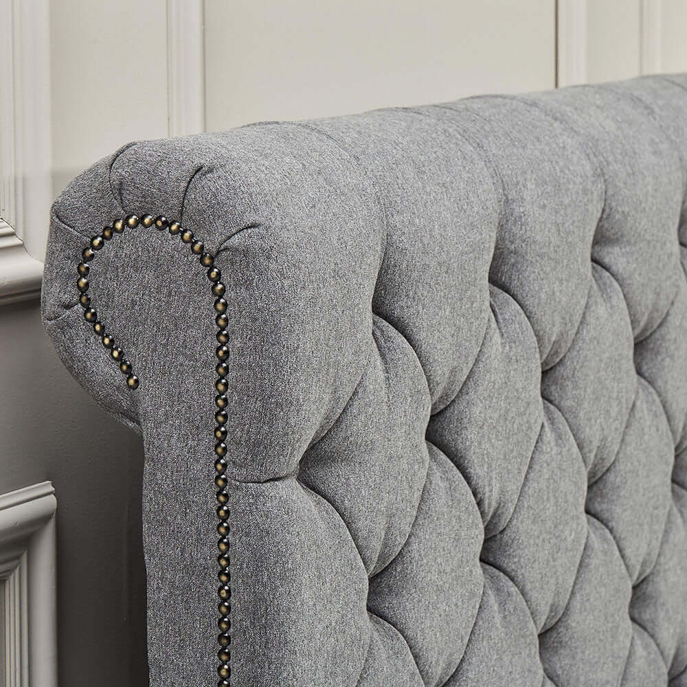 Milano Sleigh Bedframe (4418178777152)