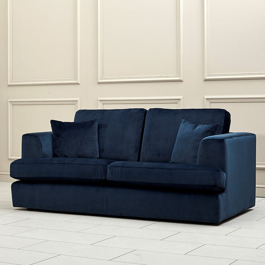 Stratus Medium Three Seater Sofa - Front view (5856019382336)