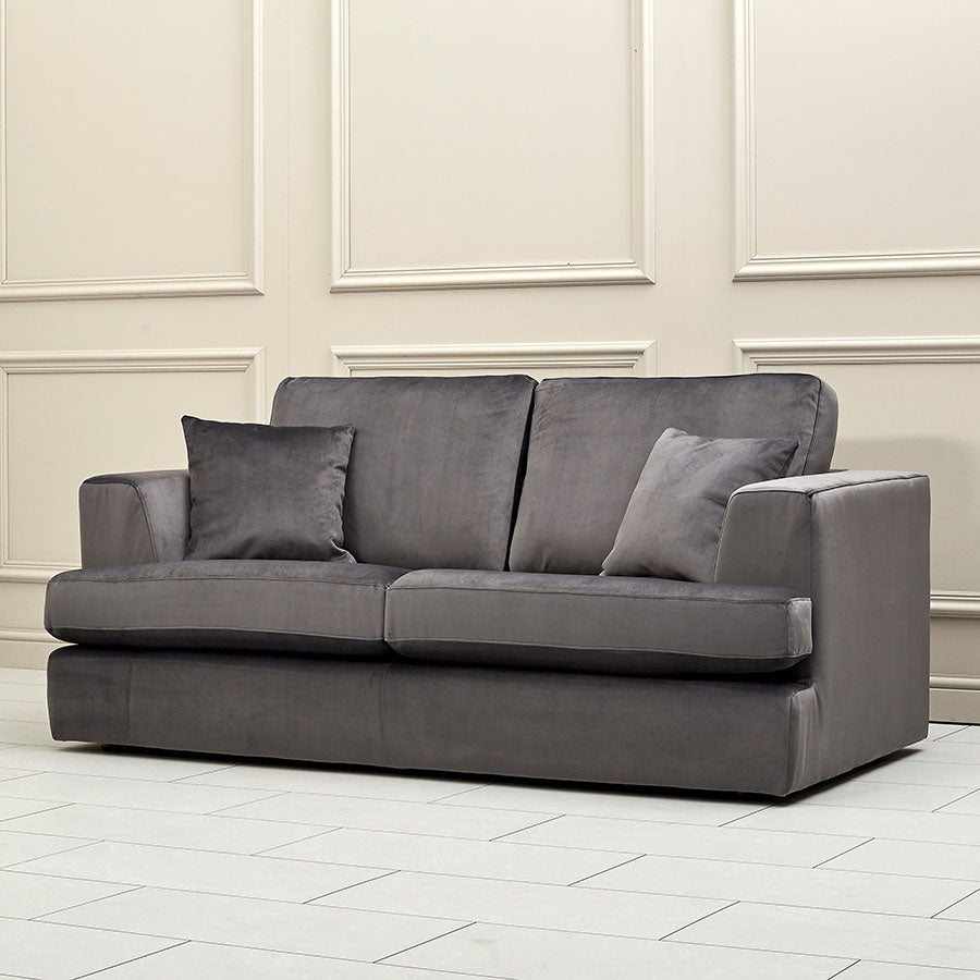 Stratus Medium Three Seater Sofa - Front view 2 (5856019382336)