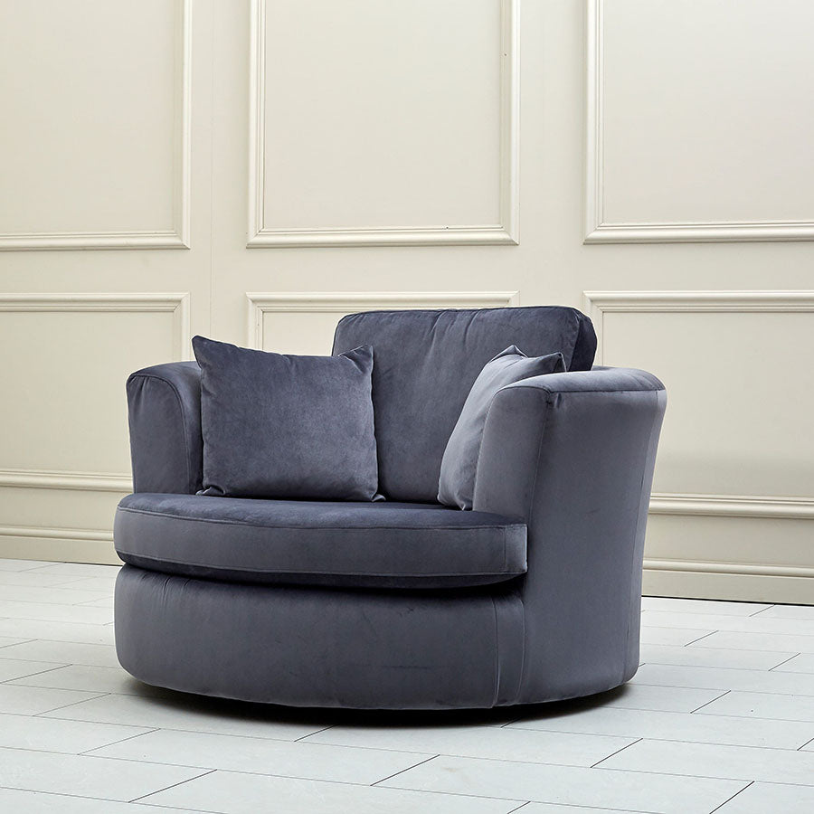 Stratus Swivel Chair - Side view (5856023216192)