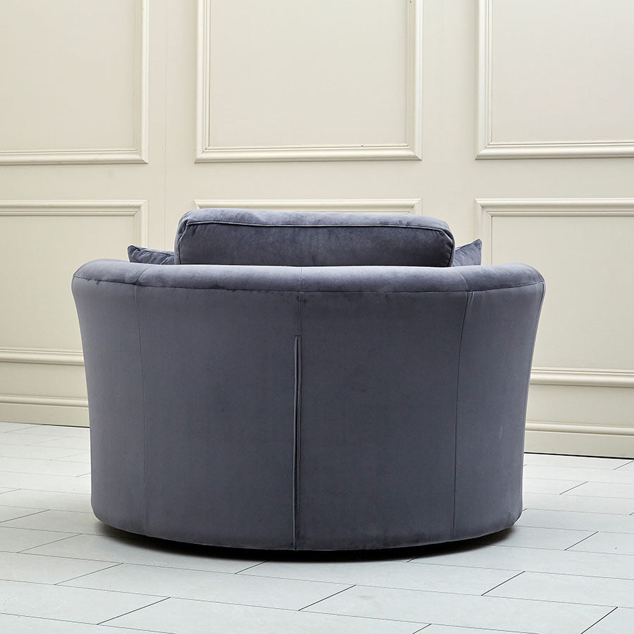 Stratus Swivel Chair - Back view (5856023216192)