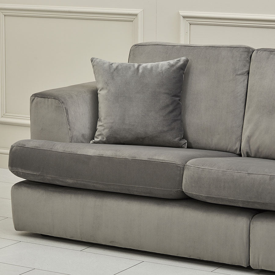 Stratus Large Four Seater Sofa - Close up front view (5855951093824)