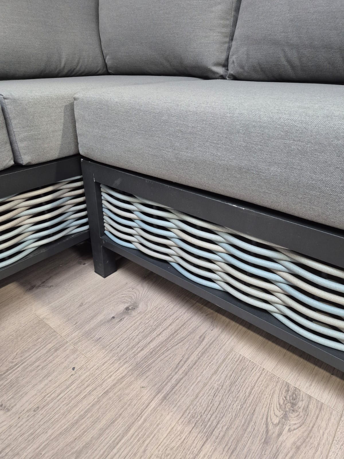 Aluminium Corner Dining Set - Clearance B Womack