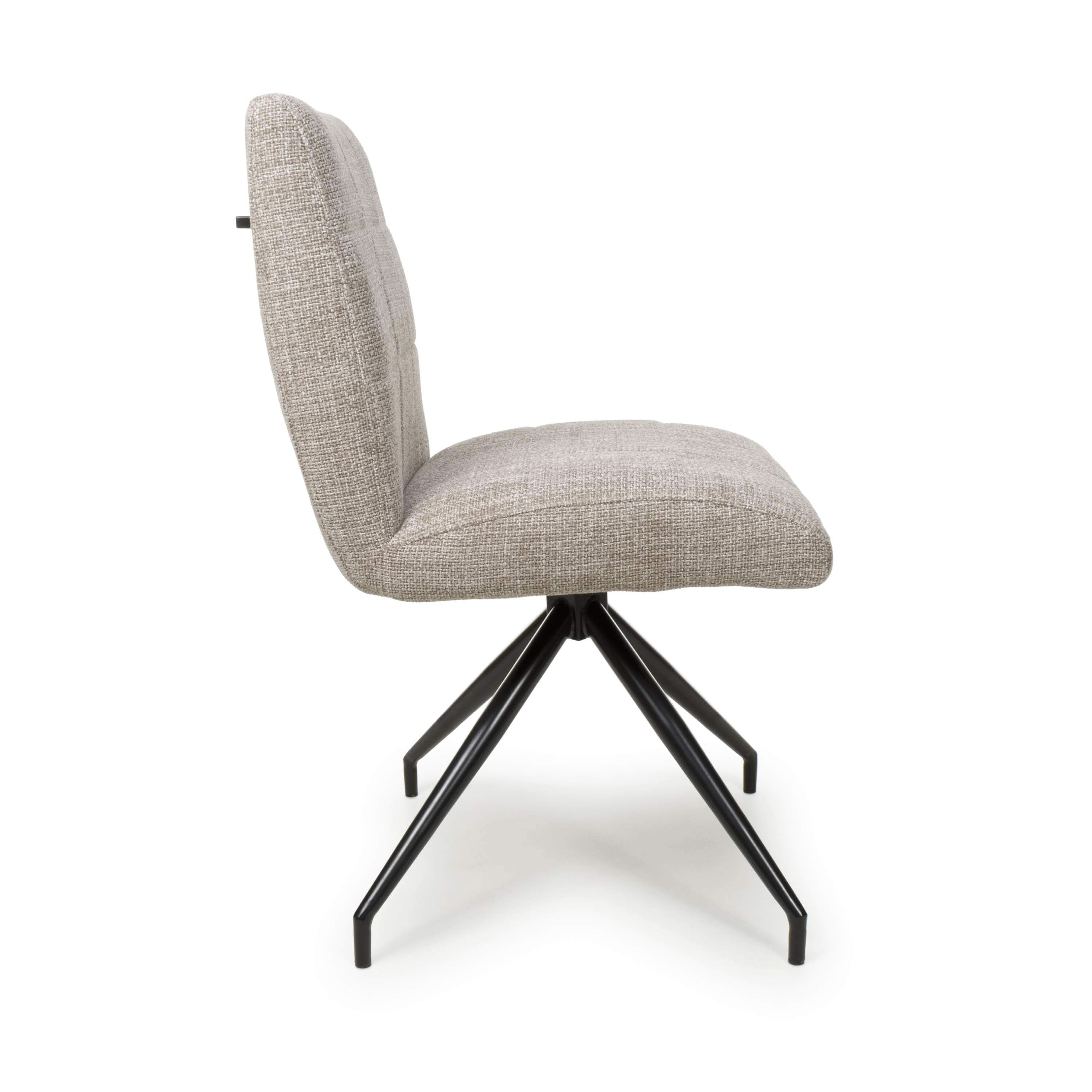 Laurel Tweed Oatmeal Dining Chair (7018381639744) (14625504297338)