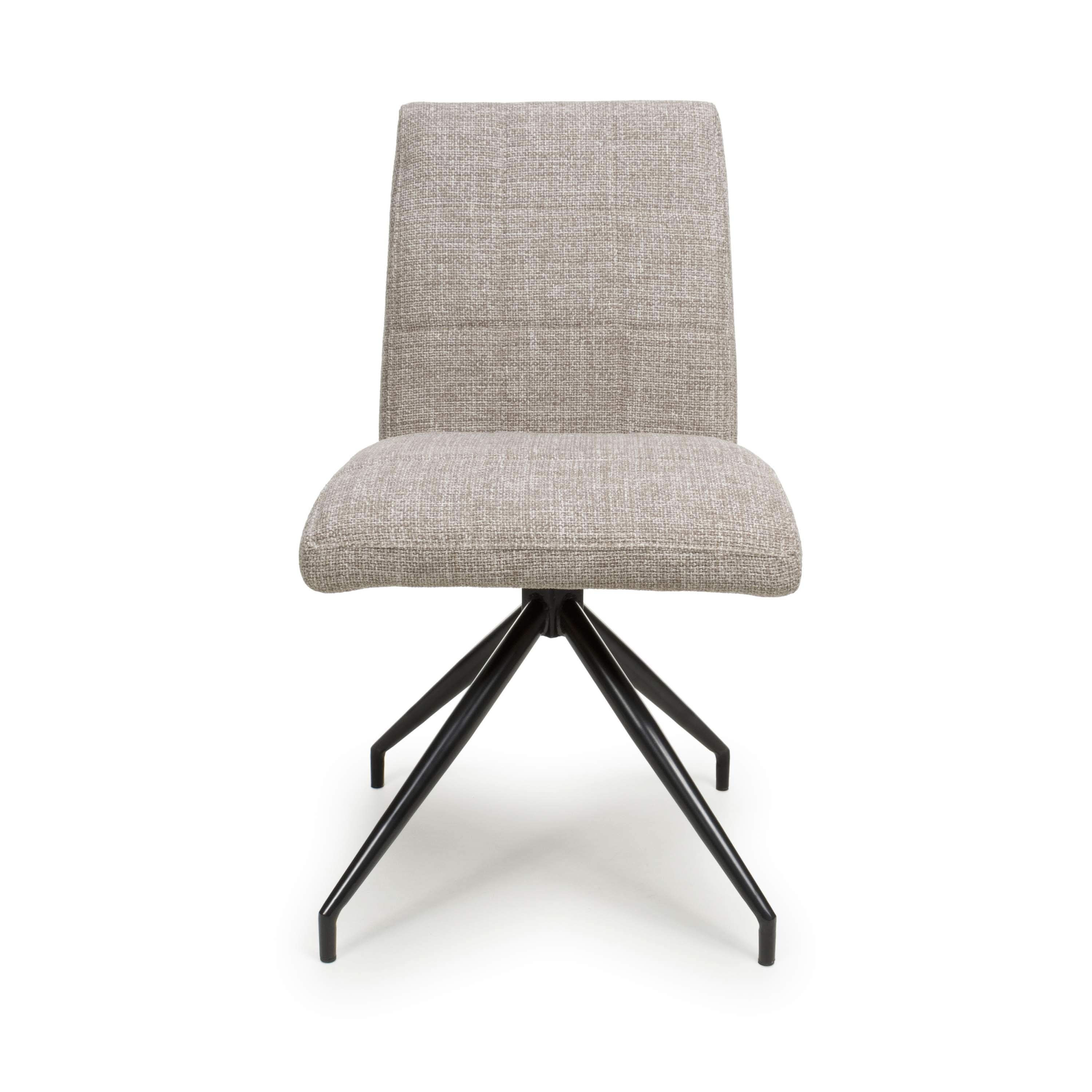 Laurel Tweed Oatmeal Dining Chair (7018381639744) (14625504297338)
