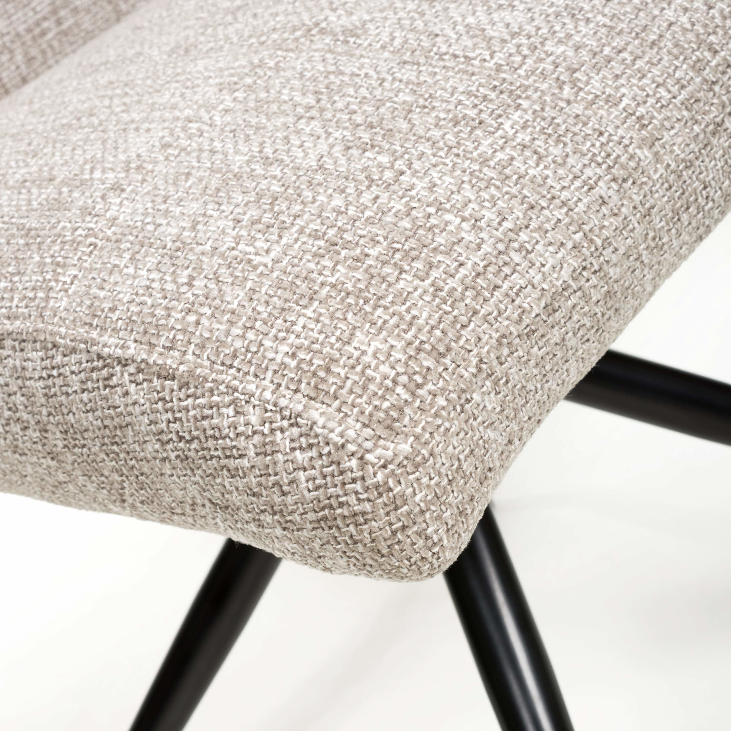 Laurel Tweed Oatmeal Dining Chair (7018381639744) (14625504297338)