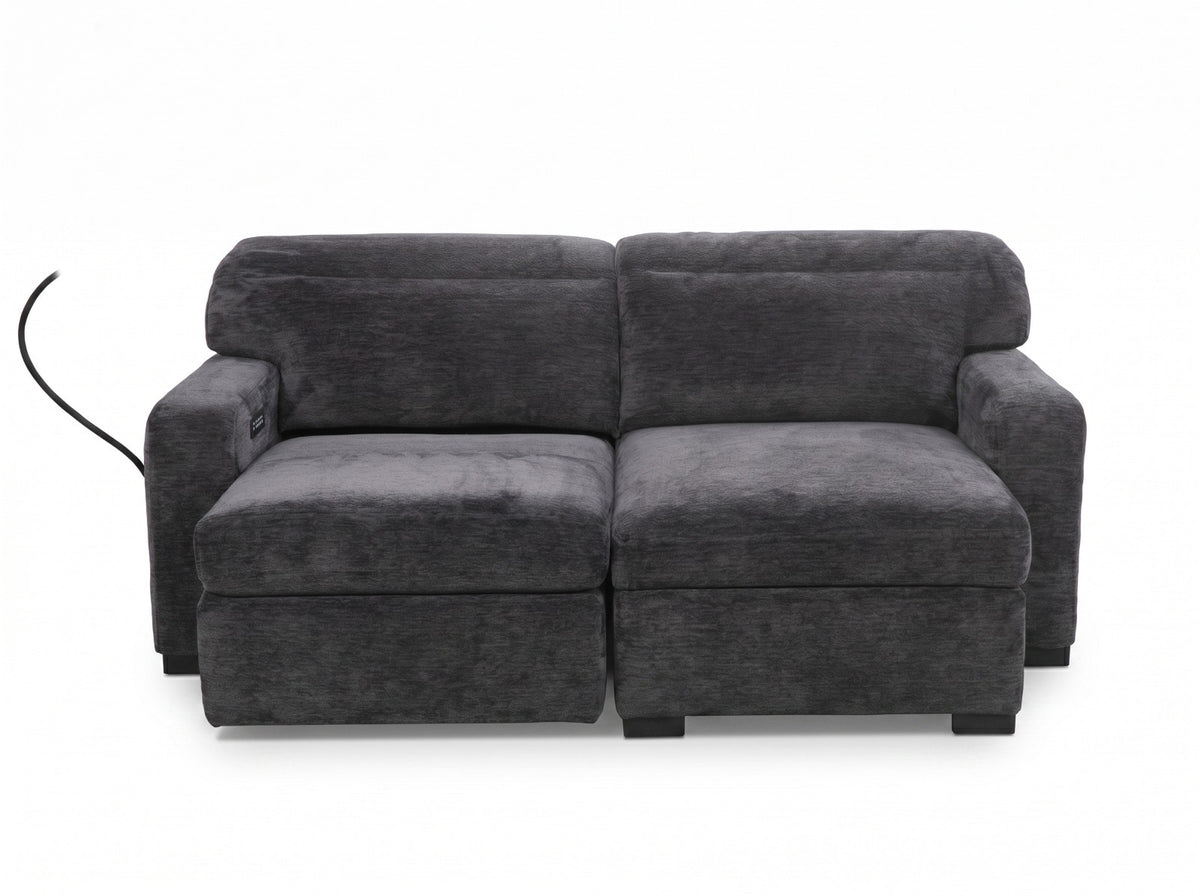 Casa Storage Corner Sofa with Power Slider Meta Sofa