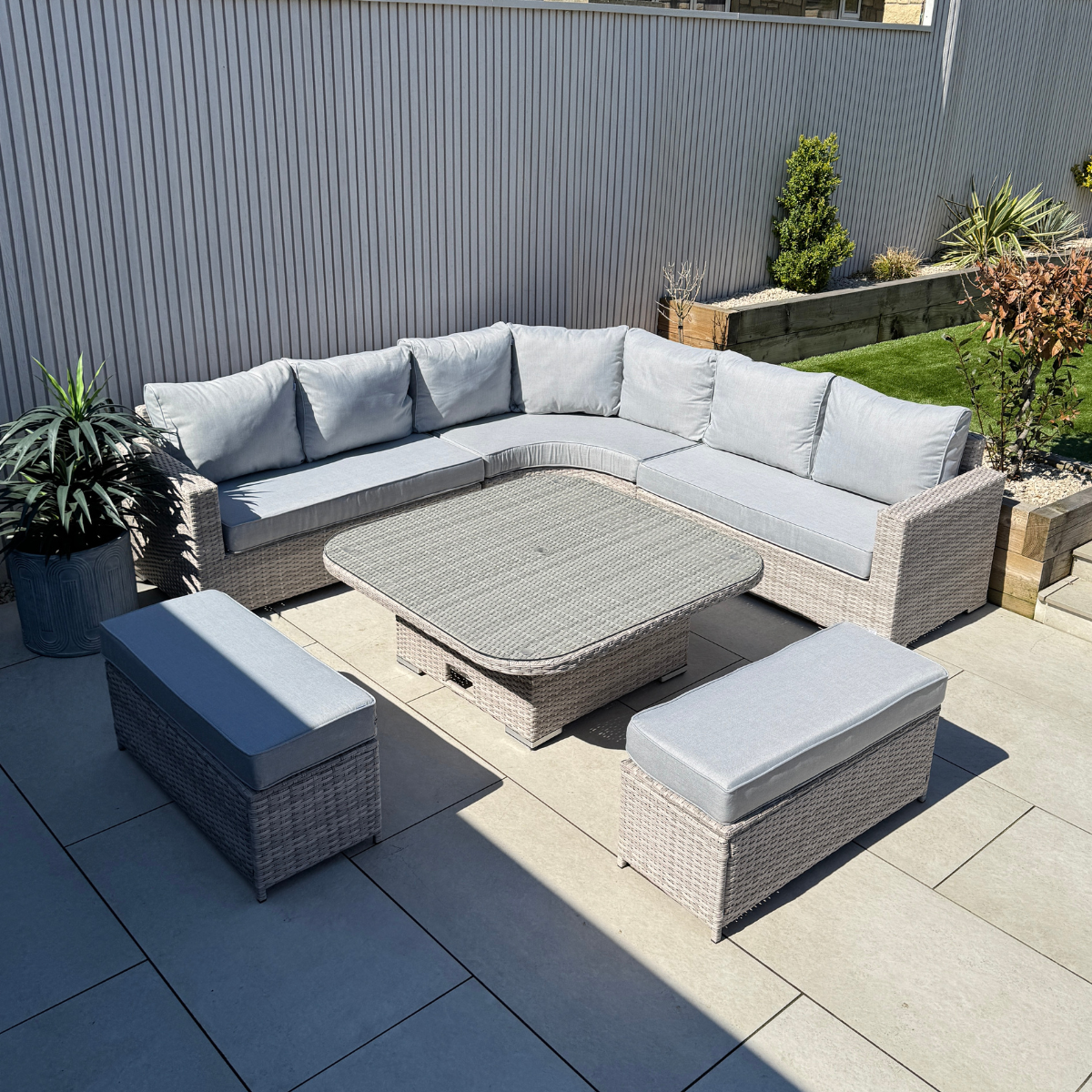 Santorini Large Equal Corner - AMC Furniture