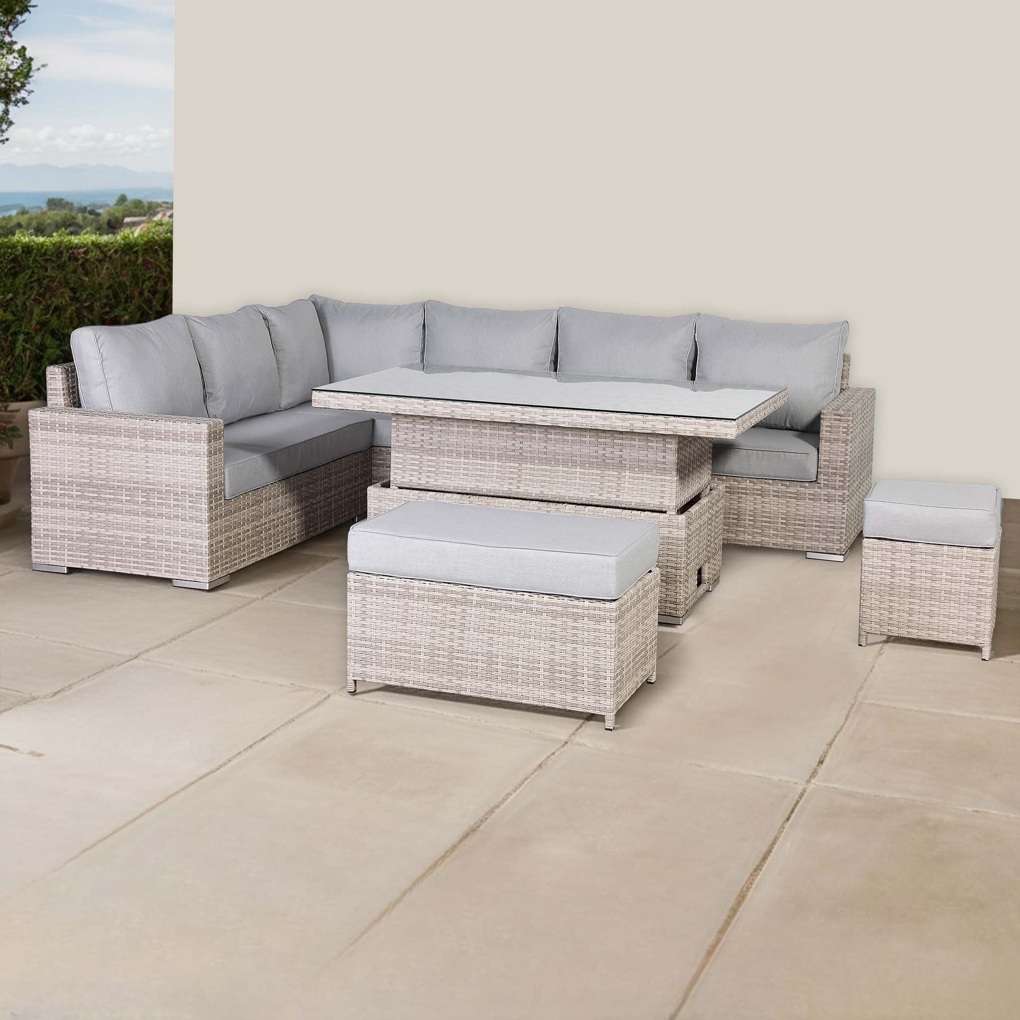 Santorini Corner Large Rising Set - AMC Furniture