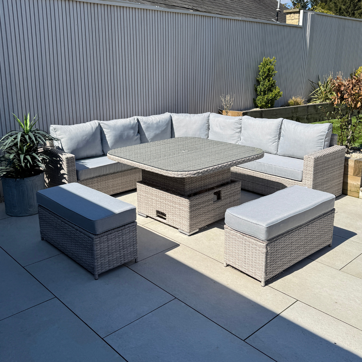 Santorini Large Equal Corner - AMC Furniture