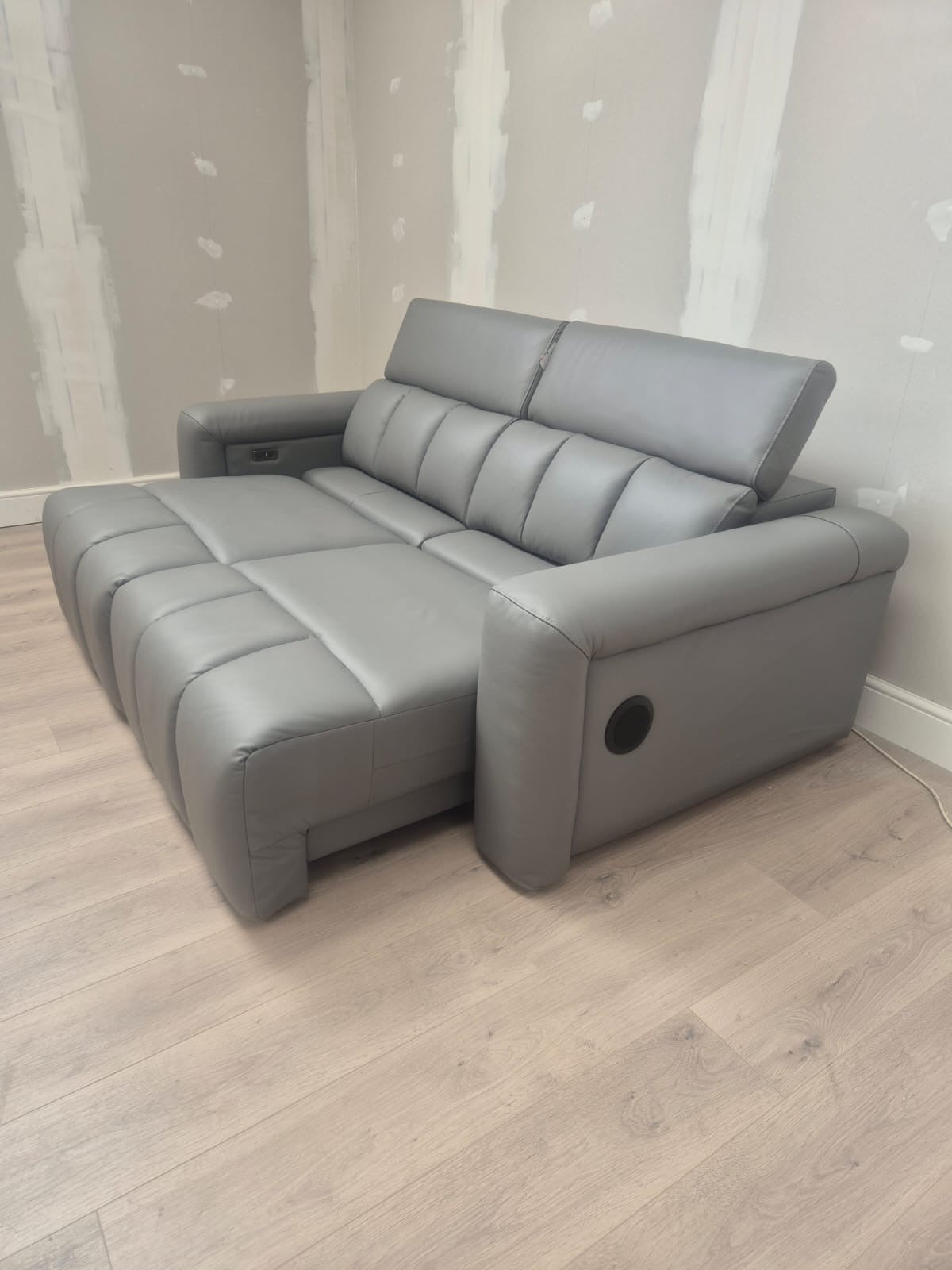 Ellen Power Slider Sofabed in Grey - Clearance Wayfair