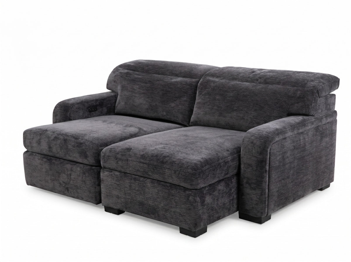 Casa Storage Corner Sofa with Power Slider Meta Sofa