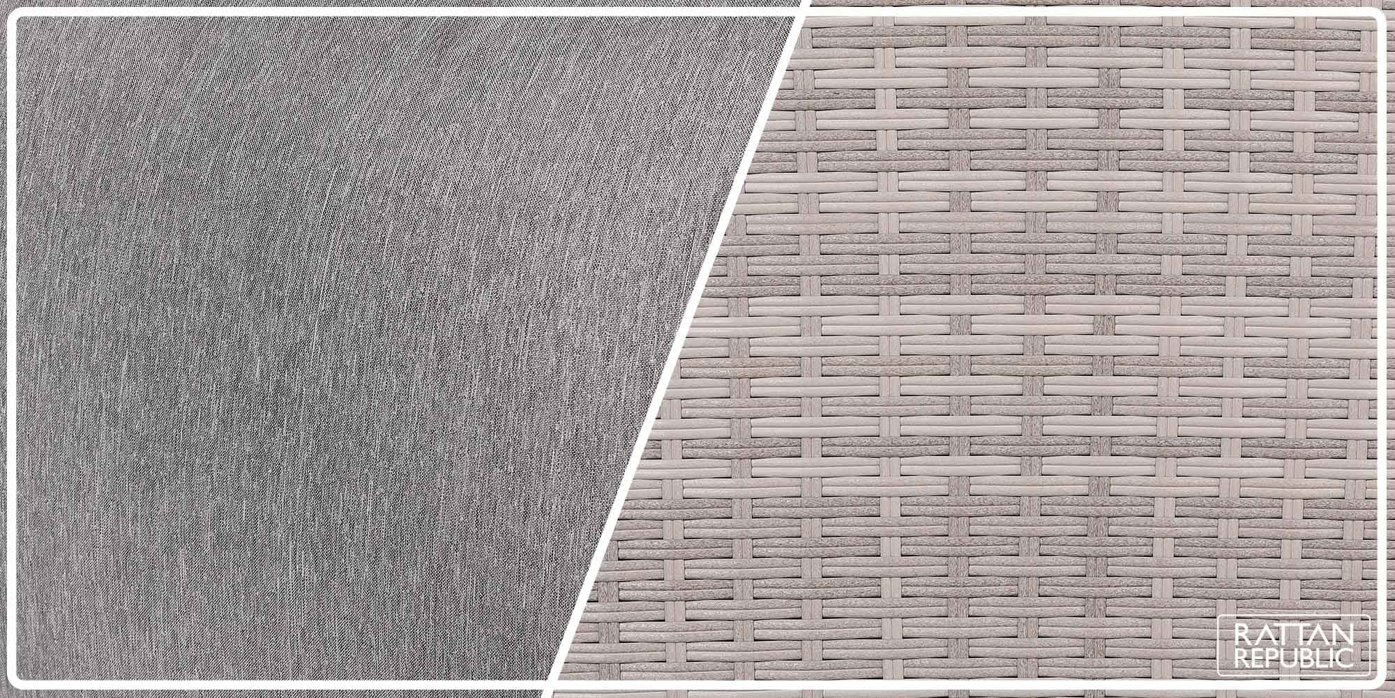 Sorrento Large Corner Dining Set RH Light Grey - AMC Furniture