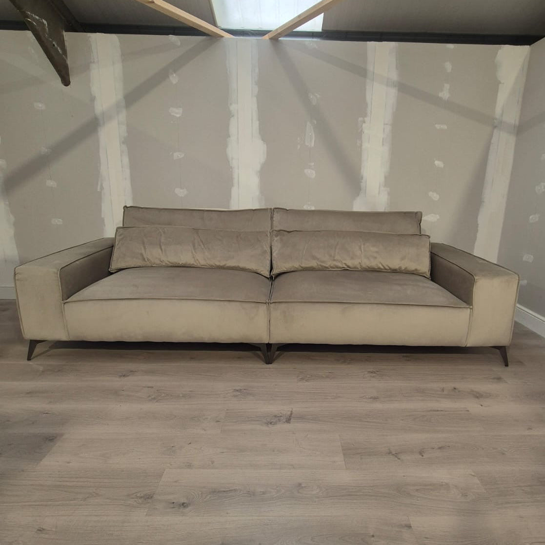 Sloane 4 Seater Sofa in Beige - Clearance Wayfair