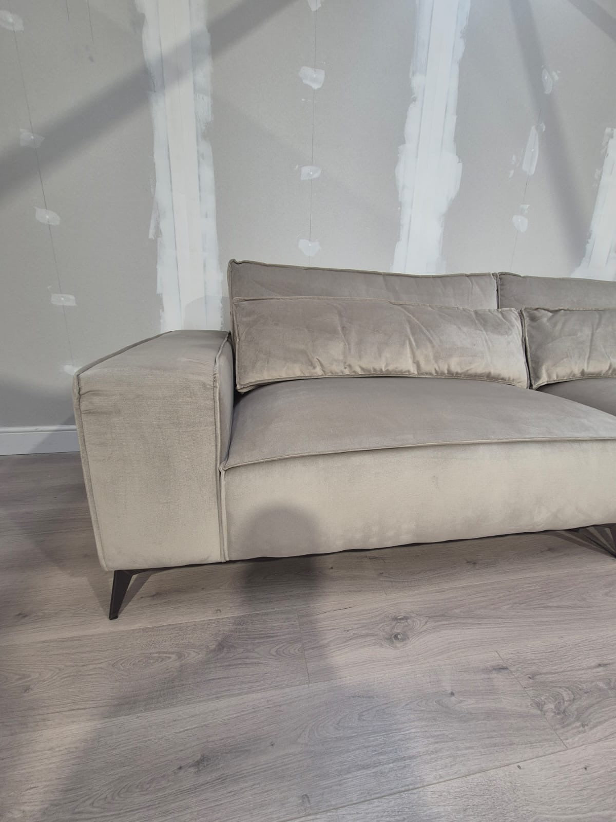 Sloane 4 Seater Sofa in Beige - Clearance Wayfair