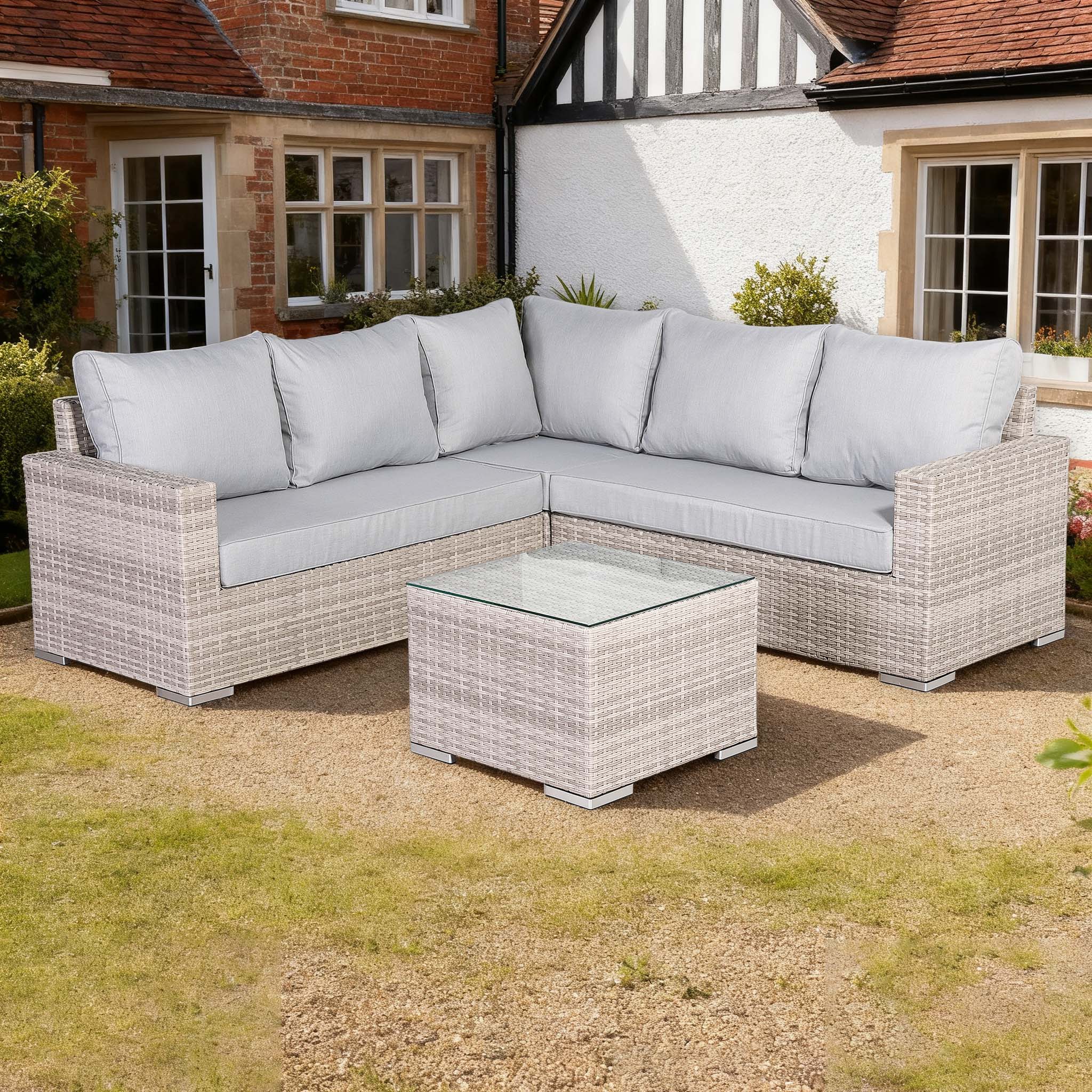 Santorini Corner Sofa Set - AMC Furniture