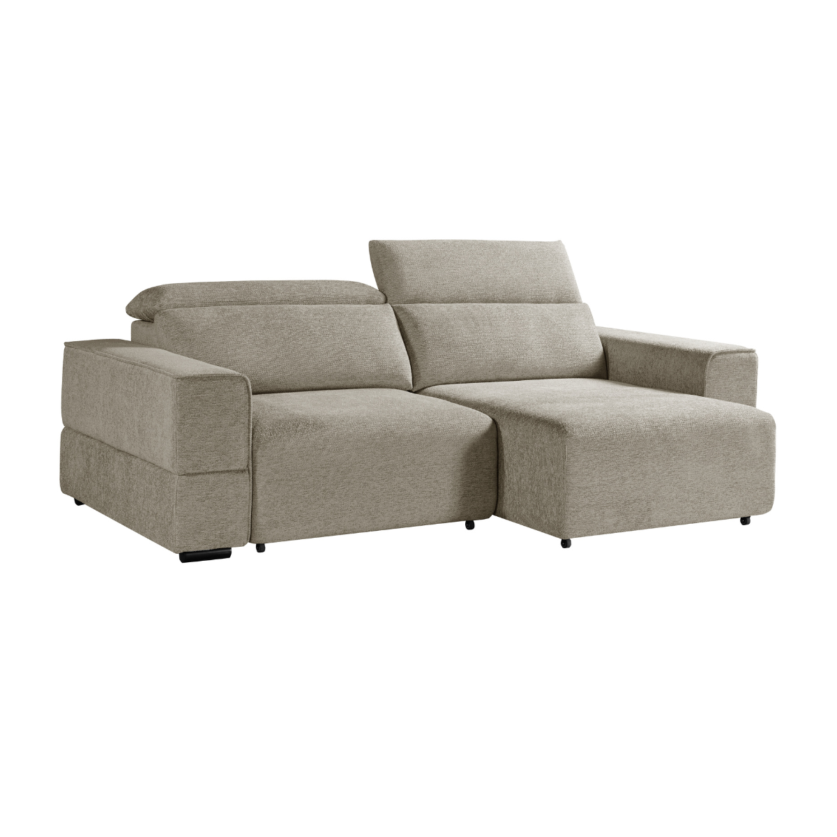 Arabella Electric Power Sliding Sofabed in Wicker Beige